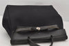 Authentic HERMES Her Bag Ado 2 In 1 2Way Backpack Canvas Leather Black 7183K