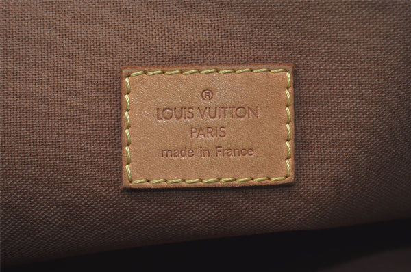 Auth Louis Vuitton Monogram Pochette Bosphore Shoulder Cross Bag M40044 LV 7185I