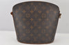 Authentic Louis Vuitton Monogram Drouot Shoulder Cross Bag M51290 Junk 7185K