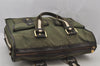 Auth Louis Vuitton Monogram Mini Sac Marie Kate 48h Hand Bag M42342 Green 7186J