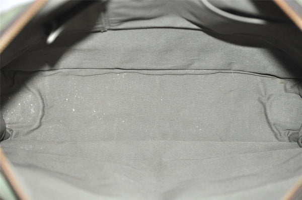 Auth Louis Vuitton Monogram Mini Sac Marie Kate 48h Hand Bag M42342 Green 7186J