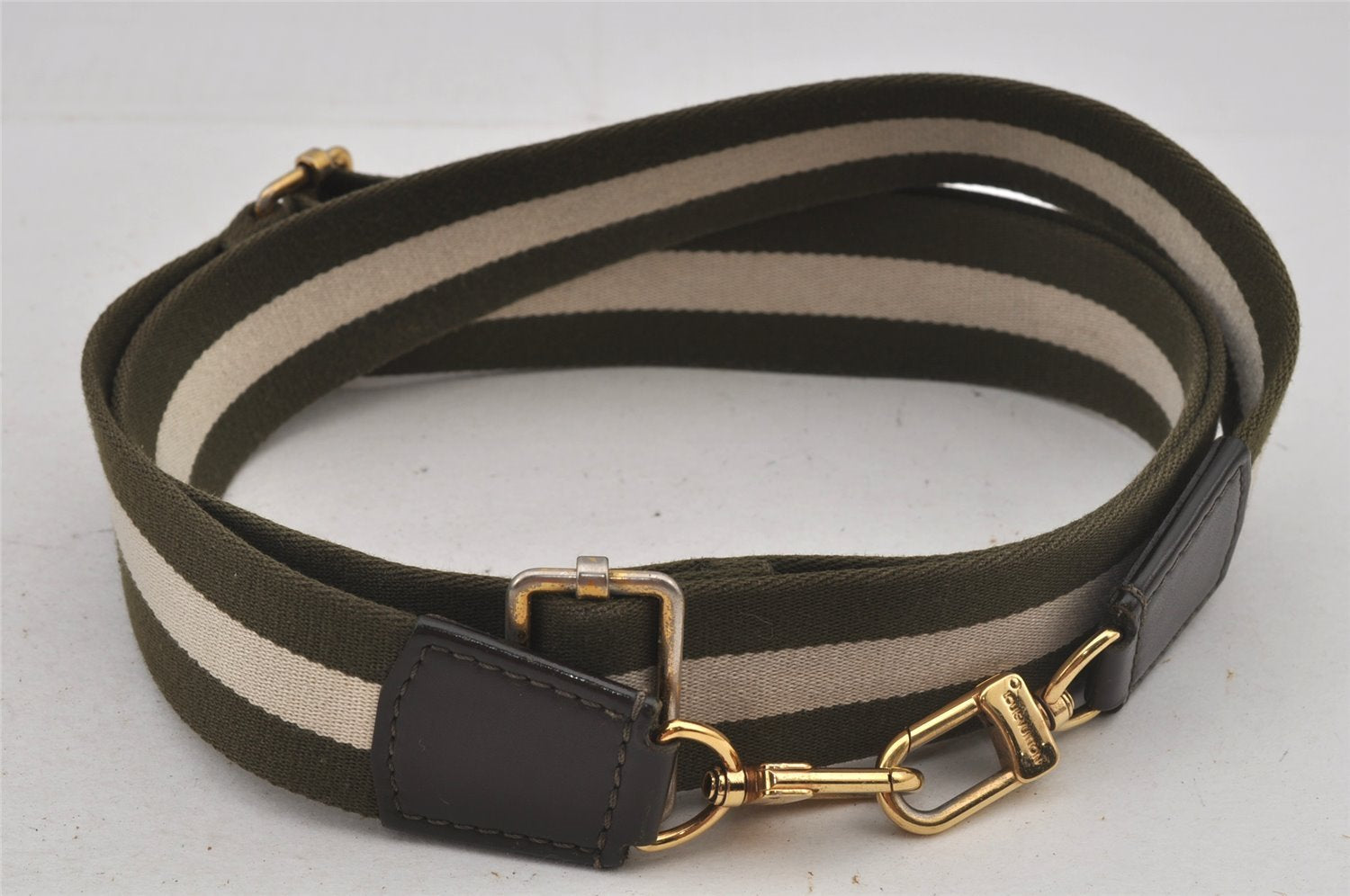 Auth Louis Vuitton Monogram Mini Sac Marie Kate 48h Hand Bag M42342 Green 7186J