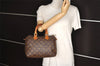 Authentic Louis Vuitton Monogram Speedy 25 Boston Hand Bag M41528 LV 7187I