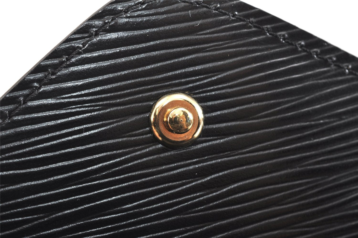 Authentic Louis Vuitton Epi Arts Deco Clutch Hand Bag Black M52632 LV 7187K