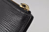 Authentic Louis Vuitton Epi Poche Documents Case Clutch Bag M54492 Black 7188J