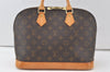 Authentic Louis Vuitton Monogram Alma Hand Bag Purse M51130 LV 7188K