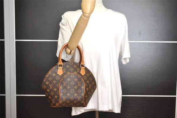 Authentic Louis Vuitton Monogram Ellipse PM Hand Bag M51127 LV 7191I