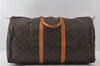 Authentic Louis Vuitton Monogram Keepall 55 Travel Boston Bag M41424 LV 7194I
