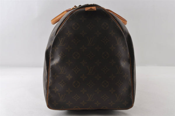 Authentic Louis Vuitton Monogram Keepall 55 Travel Boston Bag M41424 LV 7194I