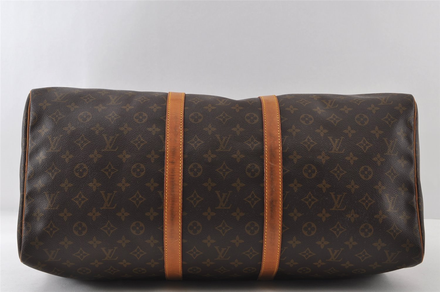 Authentic Louis Vuitton Monogram Keepall 55 Travel Boston Bag M41424 LV 7194I
