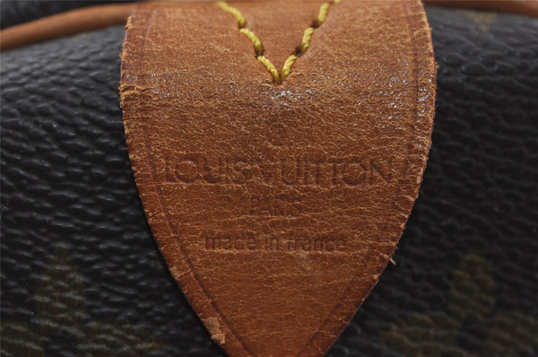 Authentic Louis Vuitton Monogram Keepall 55 Travel Boston Bag M41424 LV 7194I