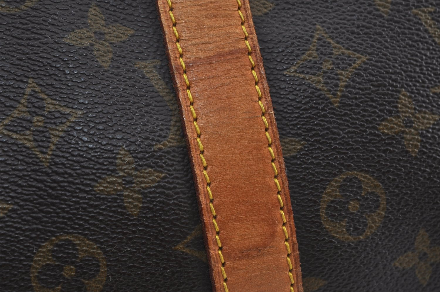 Authentic Louis Vuitton Monogram Keepall 55 Travel Boston Bag M41424 LV 7194I