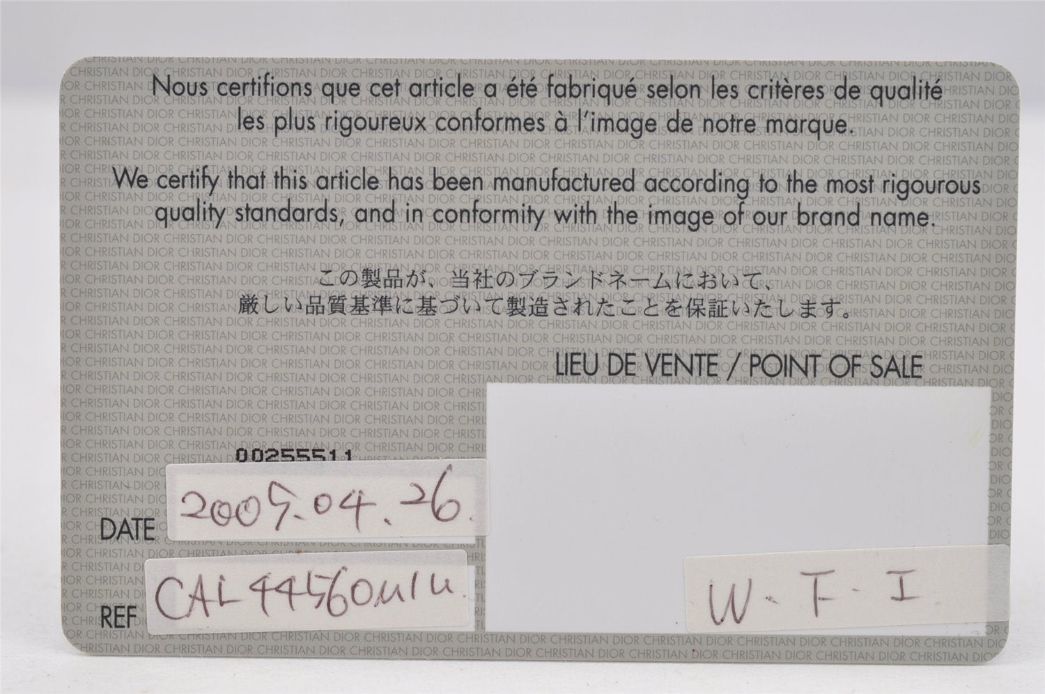 Authentic Christian Dior Lady Dior Lamb Skin Cannage 2Way Hand Bag White 7195I