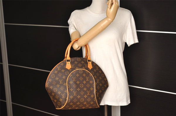 Authentic Louis Vuitton Monogram Ellipse MM Hand Bag M51126 LV 7196I