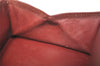 Authentic Cartier Must de Cartier Bifold Wallet Purse Leather Bordeaux Red 7197J