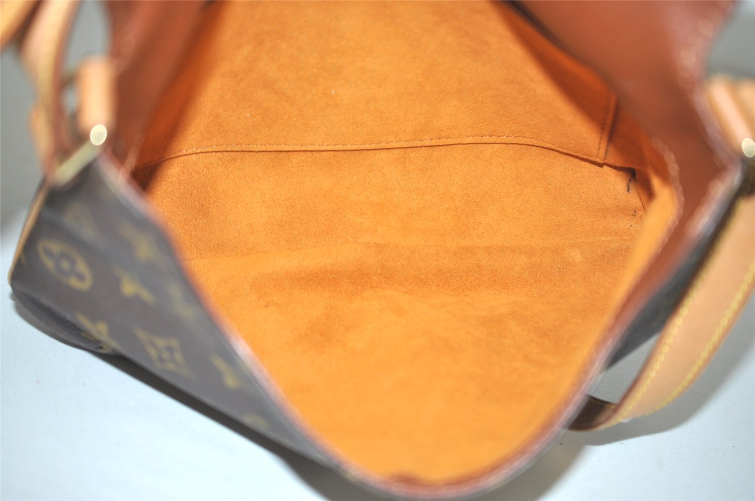 Authentic Louis Vuitton Monogram Musette Tango Shoulder Bag M51257 LV 7198I