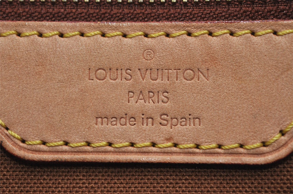 Authentic Louis Vuitton Monogram Batignolles Horizontal Tote Bag M51154 LV 7199I