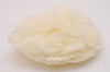 Authentic CHANEL Camellia Vintage Corsage Brooch Nylon White 7199J