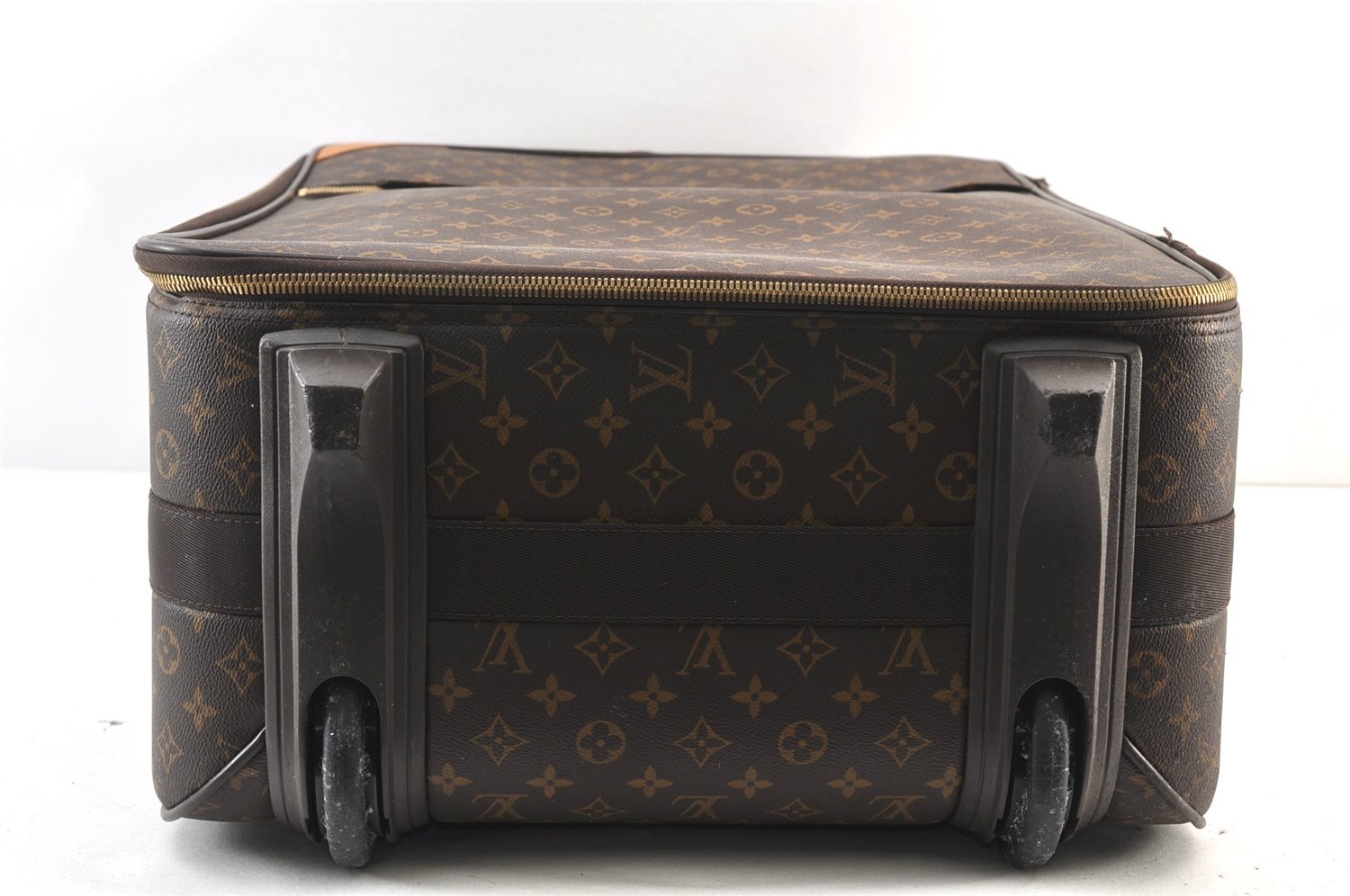 Authentic Louis Vuitton Monogram Pegase 65 Travel Suitcase M23295 LV Junk 7202K