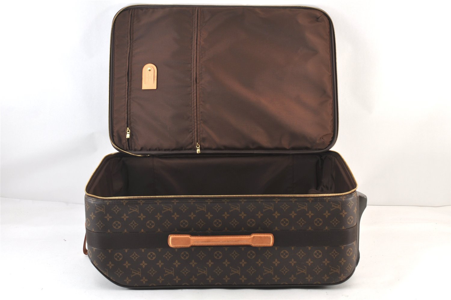 Authentic Louis Vuitton Monogram Pegase 65 Travel Suitcase M23295 LV Junk 7202K