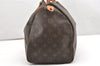 Authentic Louis Vuitton Monogram Speedy 40 Hand Boston Bag Old Model Junk 7203K