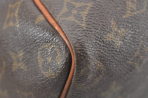 Authentic Louis Vuitton Monogram Speedy 40 Hand Boston Bag Old Model Junk 7203K