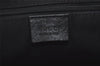 Authentic GUCCI Sherry Line Princy Ribbon Tote Bag GG Canvas Leather Black 7204I