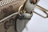 Authentic GUCCI Shoulder Cross Body Bag Purse GG Canvas Leather Brown 7206I