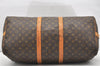 Authentic Louis Vuitton Monogram Keepall Bandouliere 55 M41414 Boston Bag 7206K