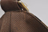 Authentic Burberrys Nova Check Shoulder Bag Purse Canvas Leather Beige 7215J