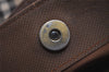 Authentic Burberrys Nova Check Shoulder Bag Purse Canvas Leather Beige 7215J