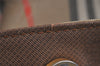 Authentic Burberrys Nova Check Shoulder Bag Purse Canvas Leather Beige 7215J