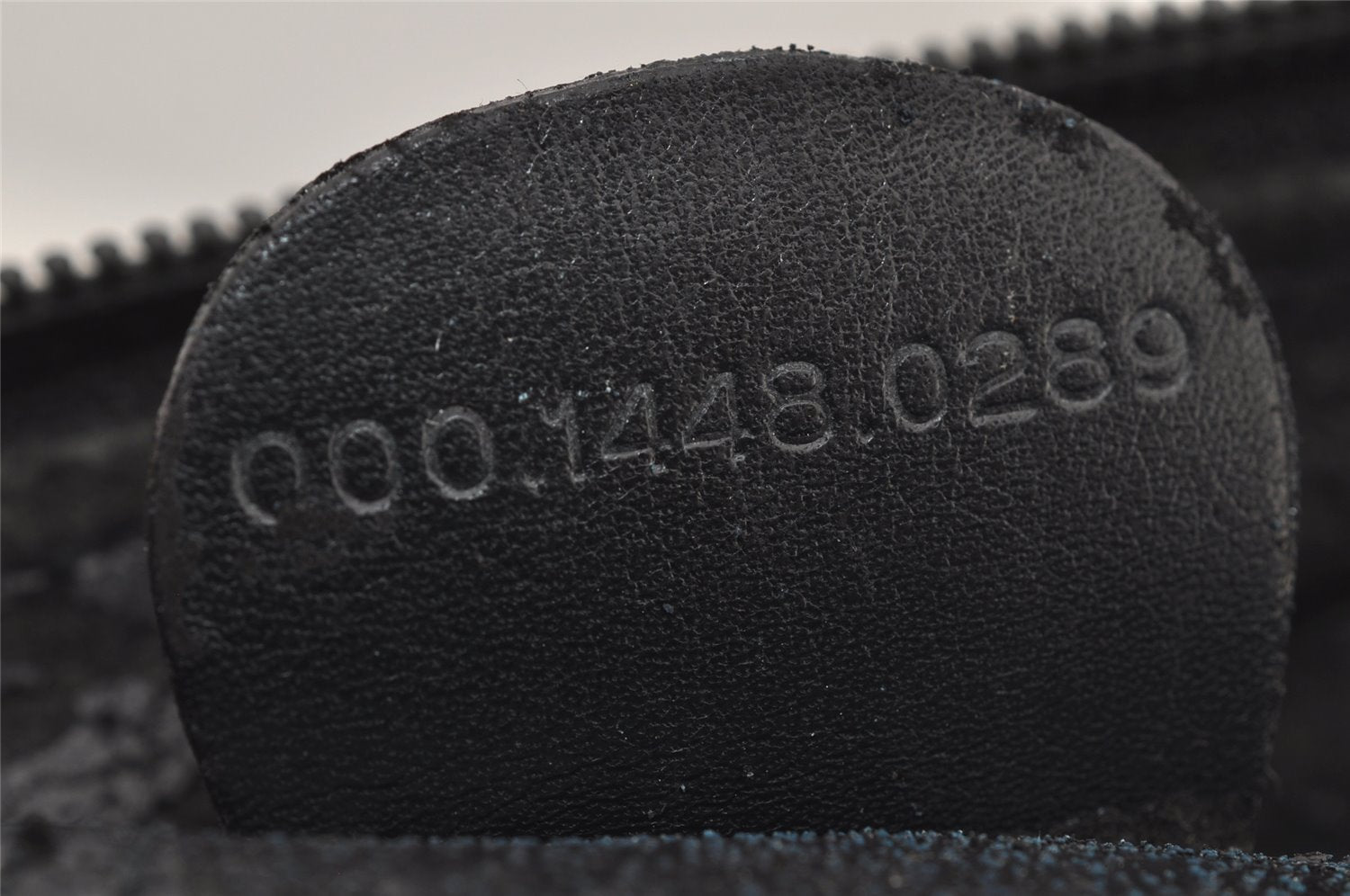 Authentic GUCCI Bamboo 2Way Shoulder Hand Bag Leather Navy Junk 7218J