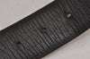 Authentic GUCCI Belt GG PVC Leather Size 95cm 37.4" 114990 Brown 7218K