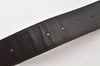 Authentic GUCCI Belt GG PVC Leather Size 95cm 37.4" 114990 Brown 7218K