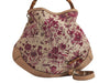 Authentic GUCCI Flora Bamboo Flower 2Way Shoulder Bag Canvas Leather Beige 7219J