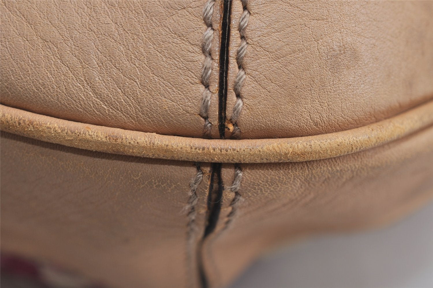 Authentic GUCCI Flora Bamboo Flower 2Way Shoulder Bag Canvas Leather Beige 7219J