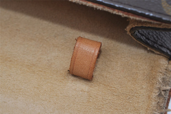 Authentic Louis Vuitton Monogram Pochette Twin GM Shoulder Bag M51852 LV 7221I