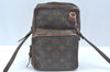 Authentic Louis Vuitton Monogram Amazone Shoulder Cross Body Bag Old Model 7223G
