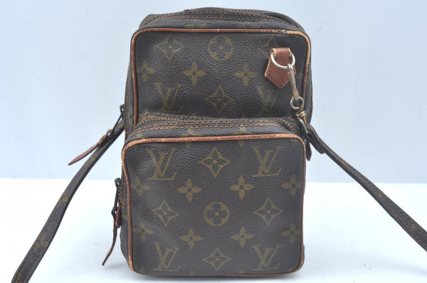 Authentic Louis Vuitton Monogram Amazone Shoulder Cross Body Bag Old Model 7223G