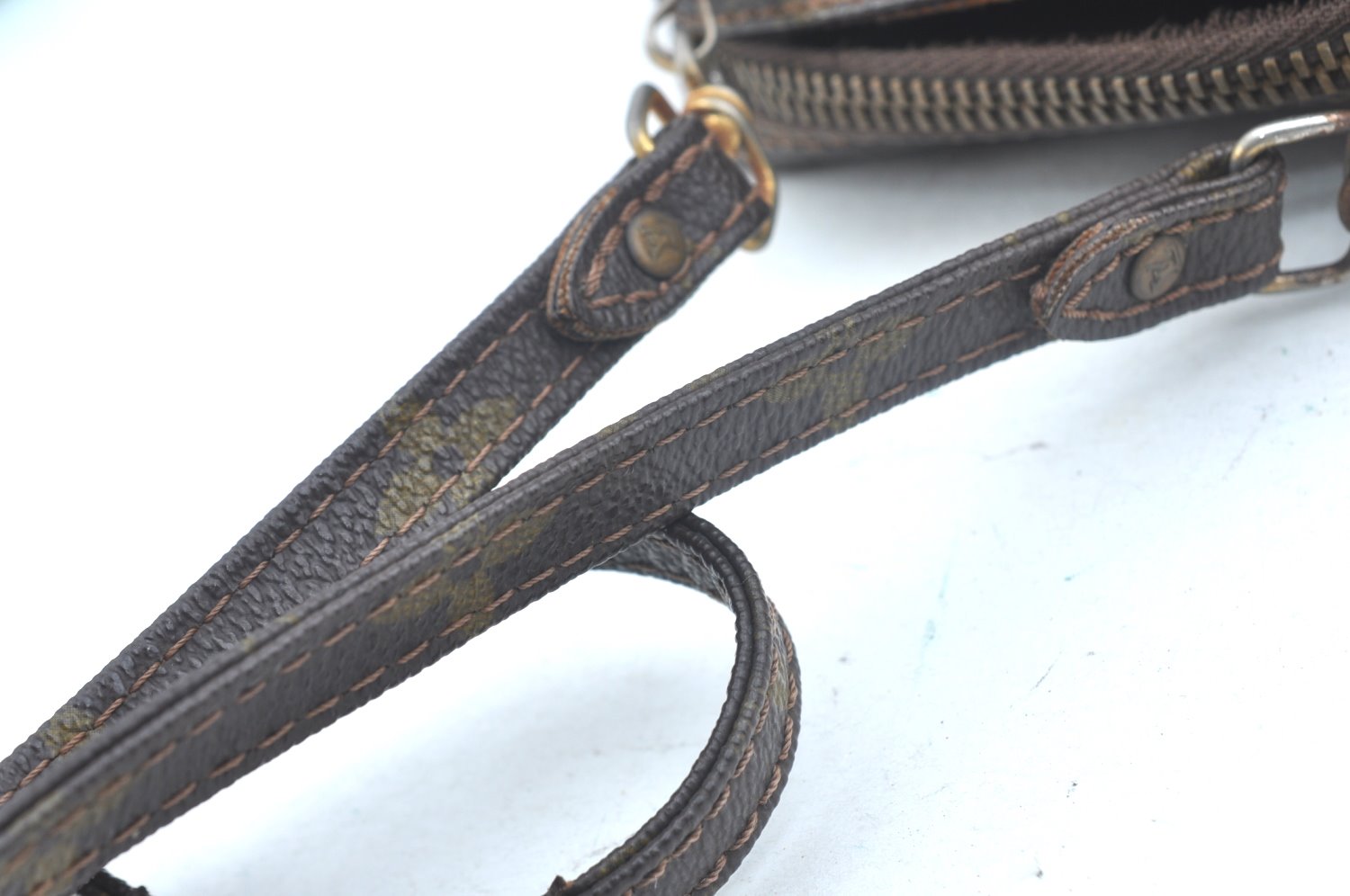 Authentic Louis Vuitton Monogram Amazone Shoulder Cross Body Bag Old Model 7223G