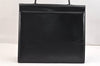 Authentic GIVENCHY Vintage Leather 2Way Shoulder Hand Bag Purse Black 7223K