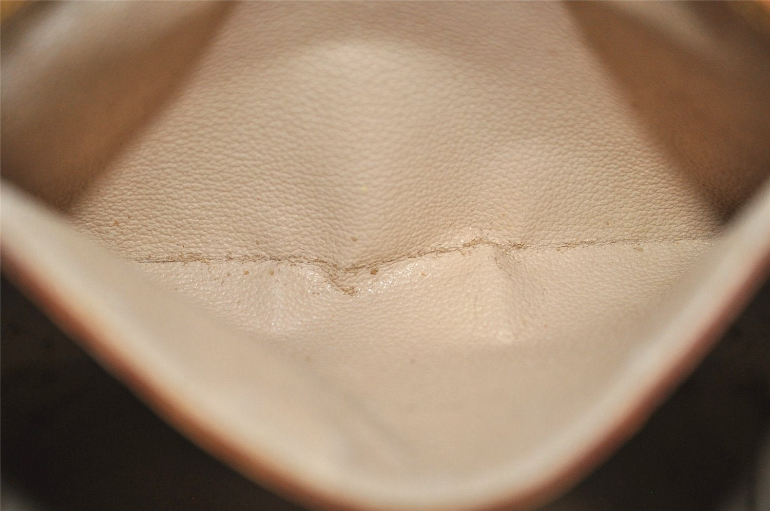 Authentic Louis Vuitton Monogram Bucket GM Shoulder Tote Bag M42236 Junk 7224I