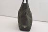 Authentic PRADA Vintage Metropoli Nylon Tessuto Tote Hand Bag B8490 Green 7224J