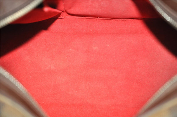 Authentic Louis Vuitton Damier Duomo Hand Boston Bag Purse N60008 LV 7225I