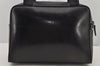 Authentic GUCCI SOHO 2Way Shoulder Hand Tote Bag Purse Enamel Black Junk 7228J