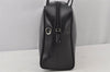 Authentic GUCCI SOHO 2Way Shoulder Hand Tote Bag Purse Enamel Black Junk 7228J