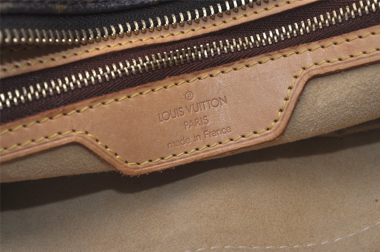 Authentic Louis Vuitton Monogram Luco Shoulder Tote Bag M51155 LV 7231I