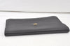 Authentic Louis Vuitton Epi Montaigne 27 Clutch Hand Bag Black M52652 LV 7231K