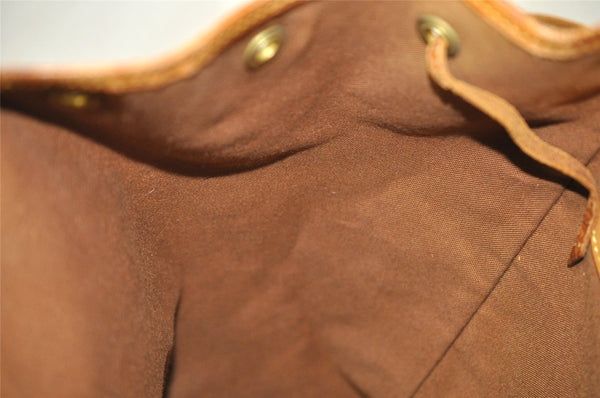 Authentic Louis Vuitton Monogram Montsouris GM Backpack M51135 LV 7233I